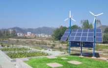 太阳能/风能微动力污水处理系统