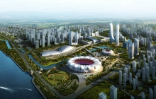 杭州奥体中心主体育馆和游泳馆