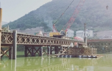 旬陽冷水河口旬河橋項目工程