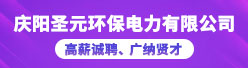 庆阳圣元环保电力有限公司招聘信息